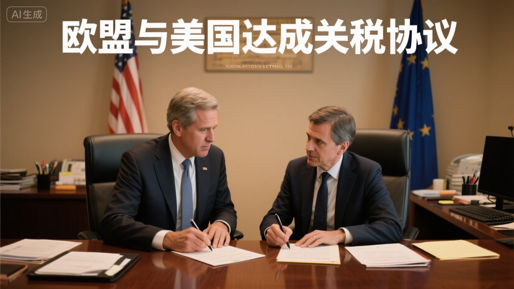 美欧达成15%税率关税协议